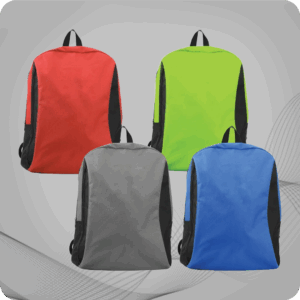 Two-toned Backpacks 600D Polyester Material
