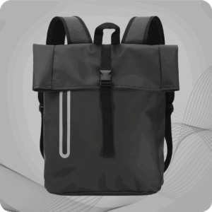Expandable Roll-Top Backpacks, 600D Polyester Material