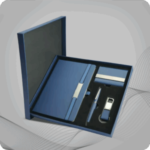 Office Gift Sets with Notebook, Pen, Card Holder, Keychain