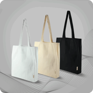 Recycled Cotton Tote Bags with Gusset 8 Oz
