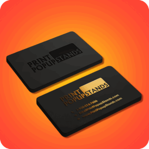 Rounded Corner Gold Foil Spot UV Velvet Lamination 760mic