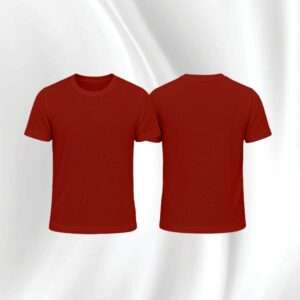 Round Neck T Shirt Mesh