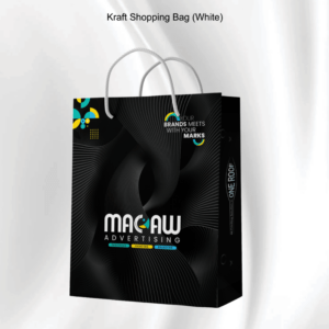 Kraft Shopping Bag White
