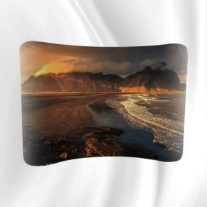 Tension Fabric Stand Curved