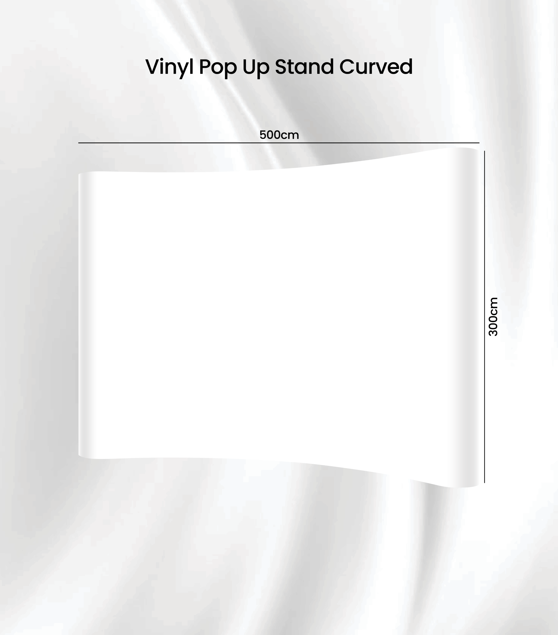 VINYL POP UP STAND CURVE - Image 2